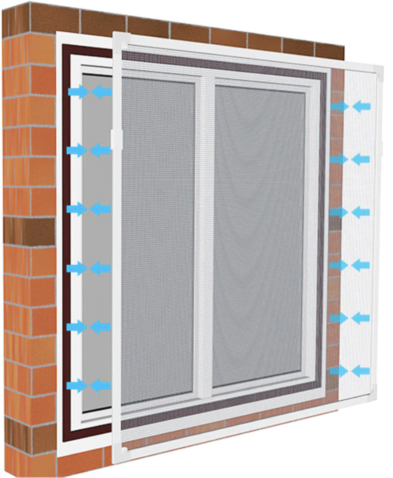 EasyFix WindowShield™ - Effectieve Bescherming tegen Insecten en Allergieën