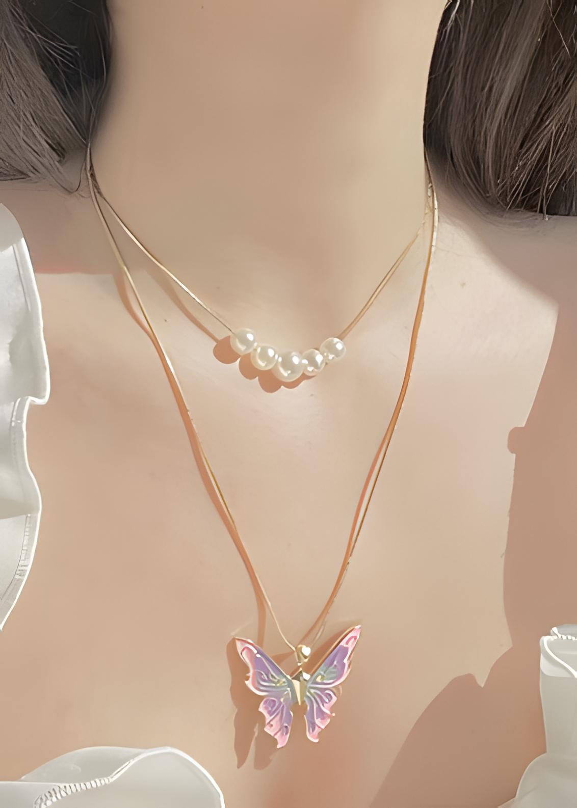 FairyWing Necklace - Betoverende Vlinder Hanger