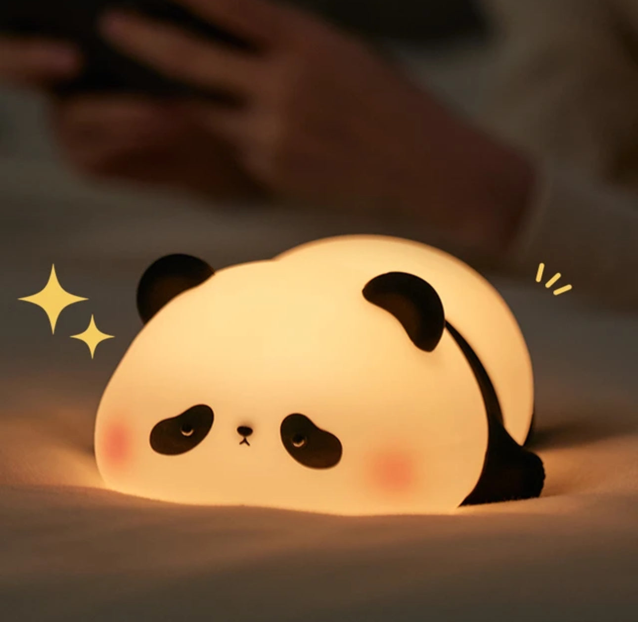 CuddlePanda Nachtlampje - Kleurrijke LED Panda voor Kinderen