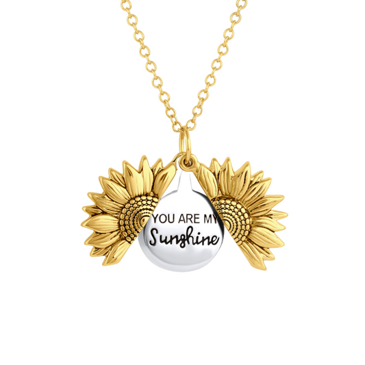 Solara – Elegante Zonnebloem Damesketting