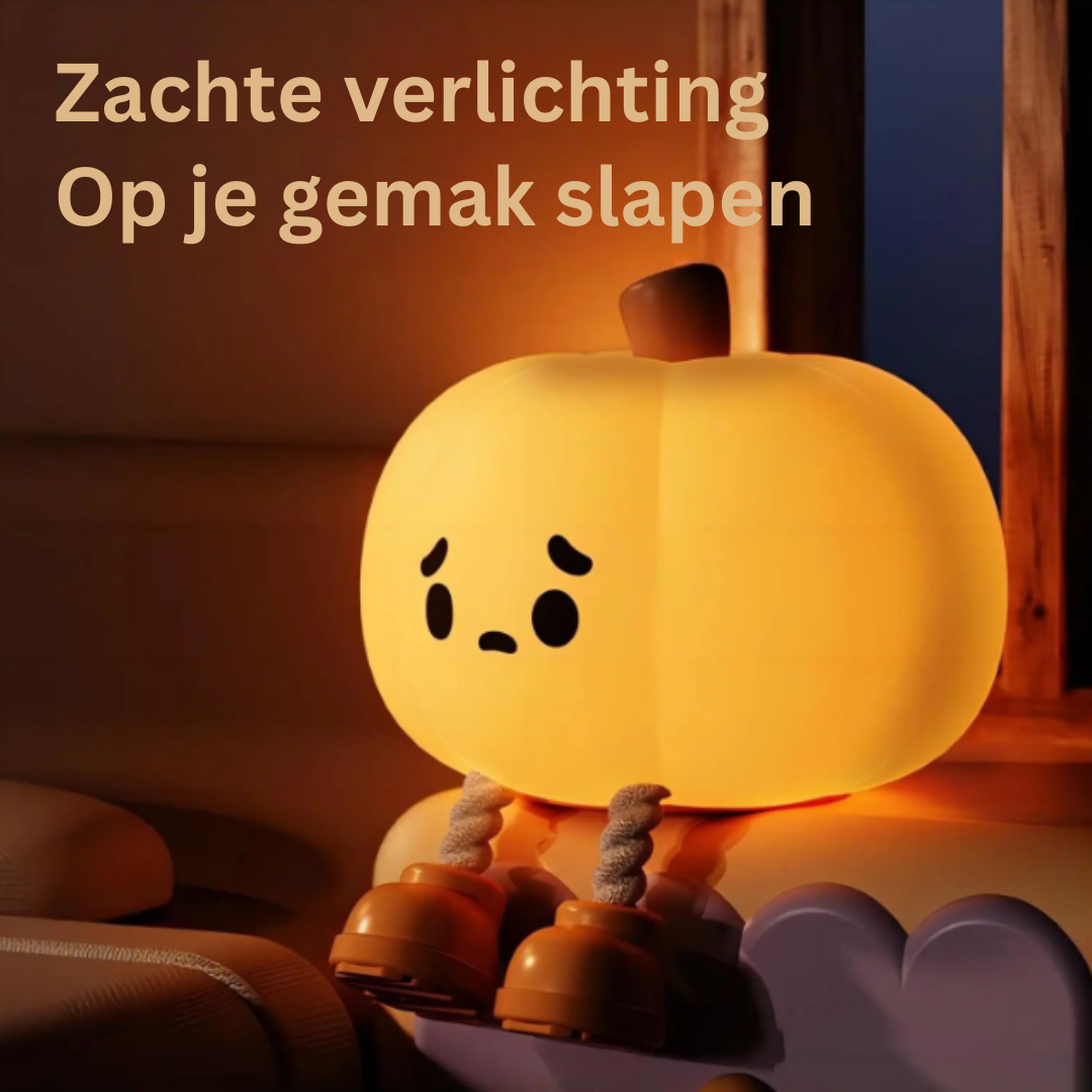 GlowPumpkin Light - Sfeervol Nachtlicht met Warme Gloed