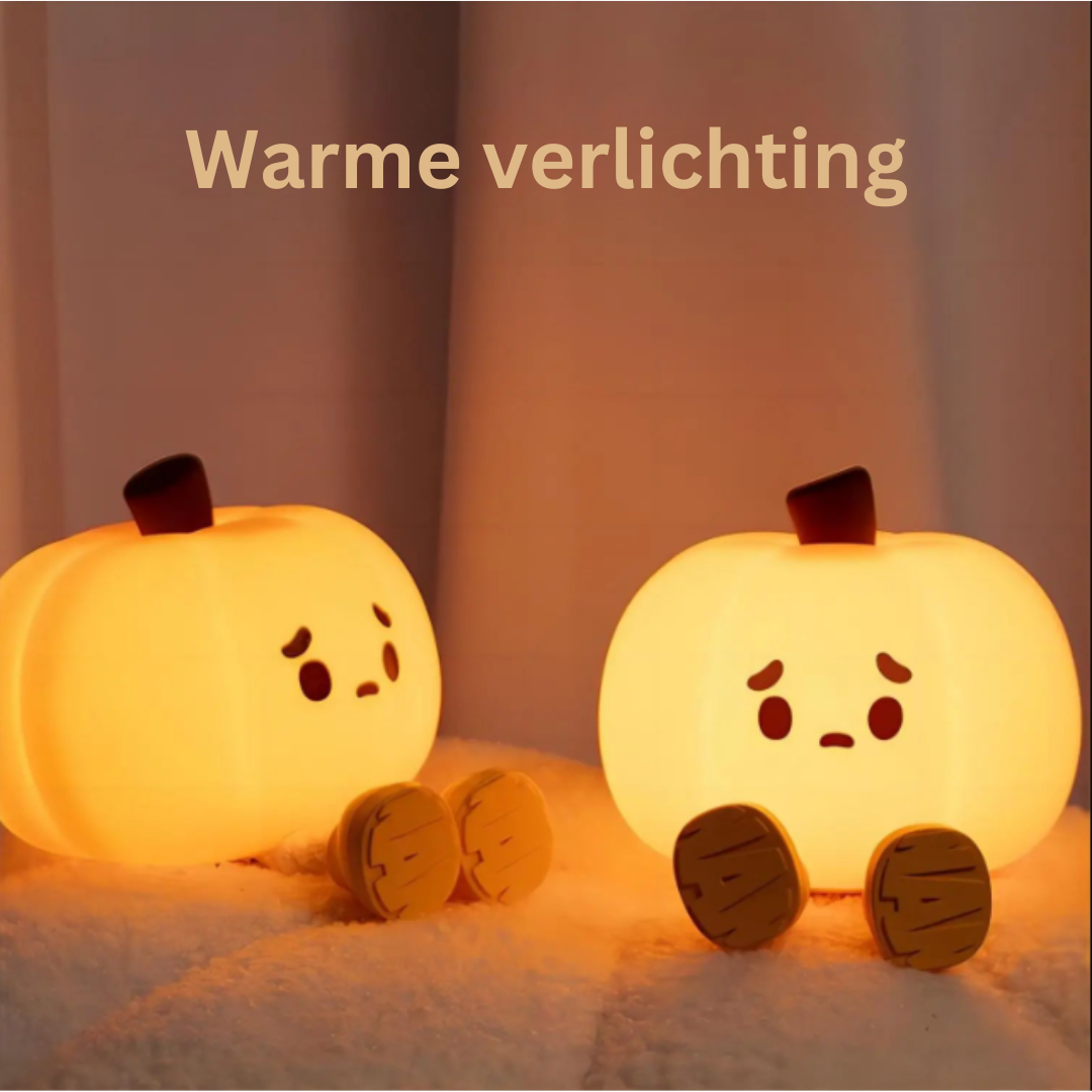 GlowPumpkin Light - Sfeervol Nachtlicht met Warme Gloed