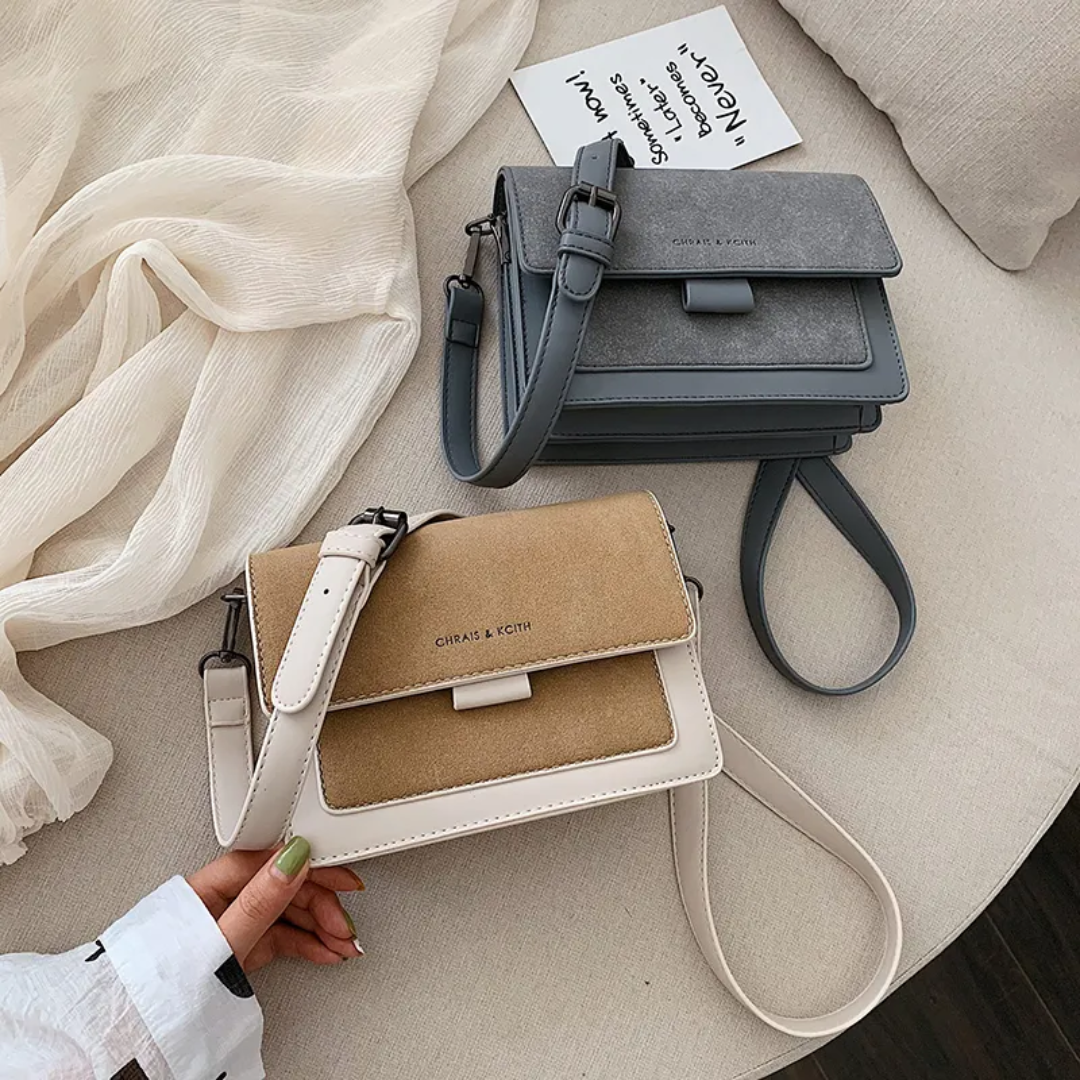 KristelBag - Stijlvolle Crossbody Tas met Flip-Opening