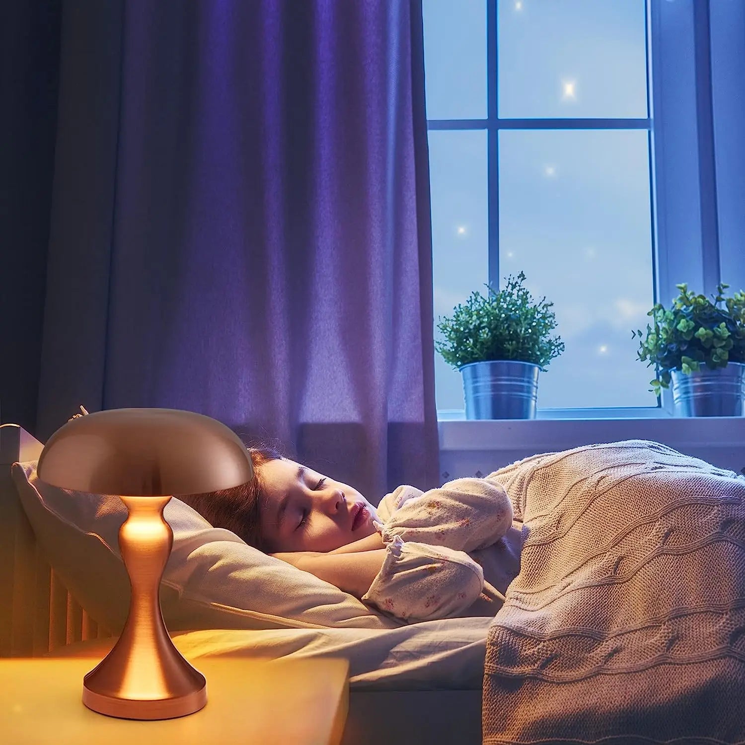 Vespera Luxe - Stijlvolle Nachtlamp en Leeslamp