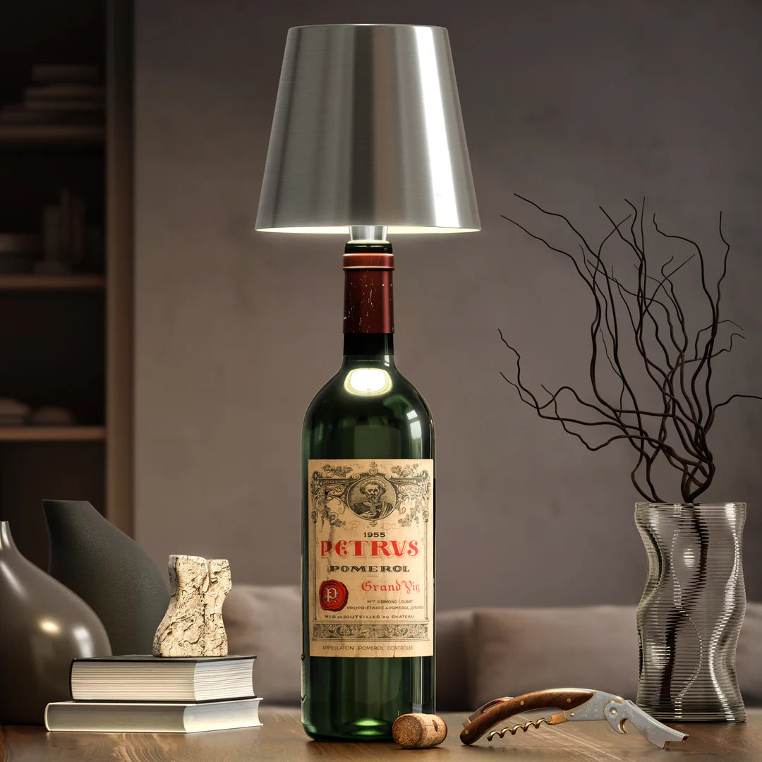 Draadloze Bottle Lamp - Oplaadbare lamp voor flessen