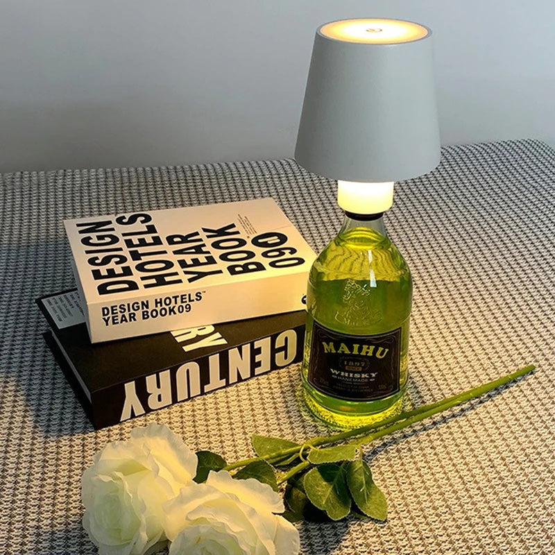 Bottlelight - Draadloze oplaadbare lamp voor flessen