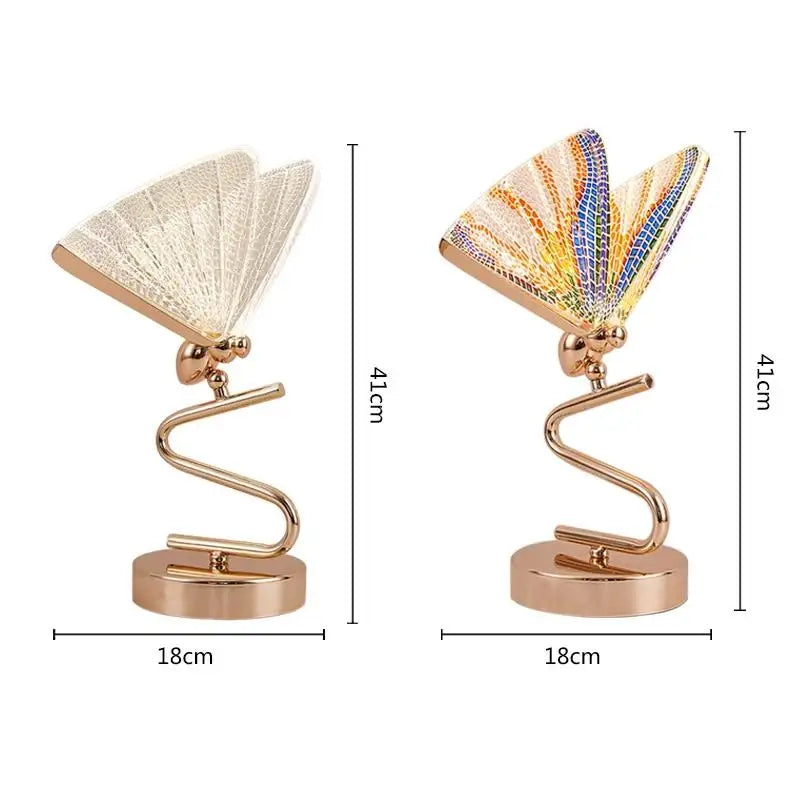 Luxe Vlinderlamp LuminousWings – Elegantie & Sfeervol Licht