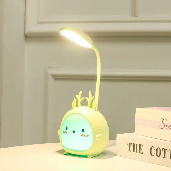 BrightBuddy - Veilig LED Kinderleeslamp met Nachtfunctie