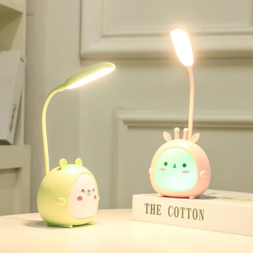 BrightBuddy - Veilig LED Kinderleeslamp met Nachtfunctie
