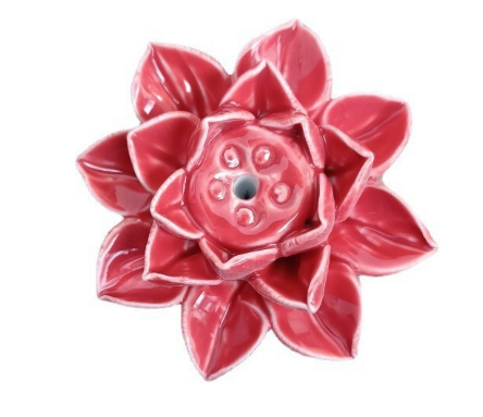 LotusBloom Incense Holder - Elegante Geuraccessoire voor Thuis