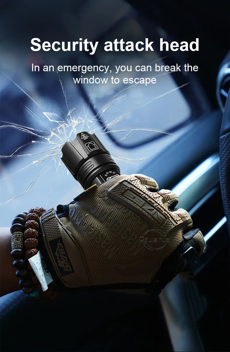 LumiBeam Zaklamp - Krachtige Oplaadbare LED Zaklamp