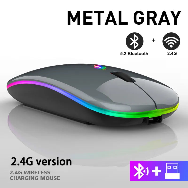 LuxeClick Mouse – Draadloze Oplaadbare Bluetooth Muis