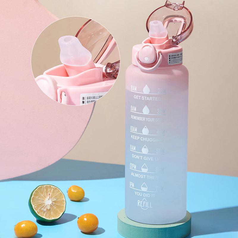 GoalHydrate Bottle - Motivatie Waterfles voor Dagelijks Gebruik