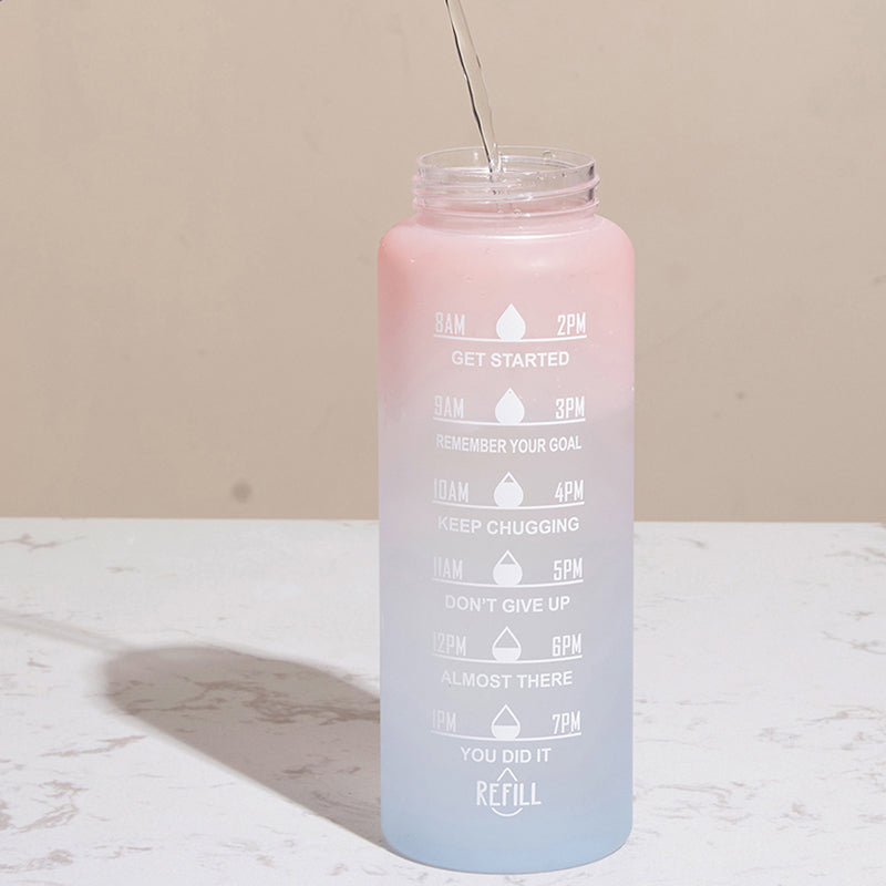 GoalHydrate Bottle - Motivatie Waterfles voor Dagelijks Gebruik