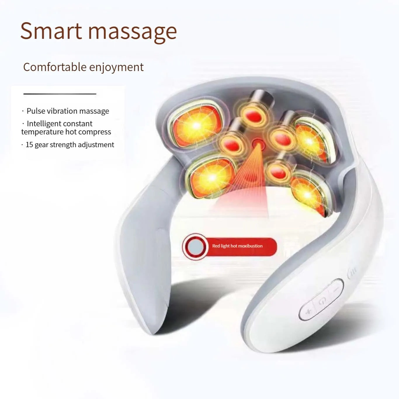 NeckEase Device – Draagbare Nekmassager voor Ontspanning