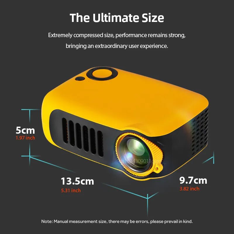 CinemaBeam – Draagbare Mini Projector voor Films