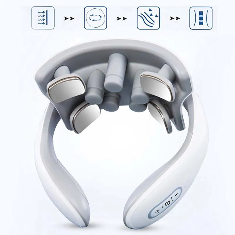 NeckEase Device – Draagbare Nekmassager voor Ontspanning