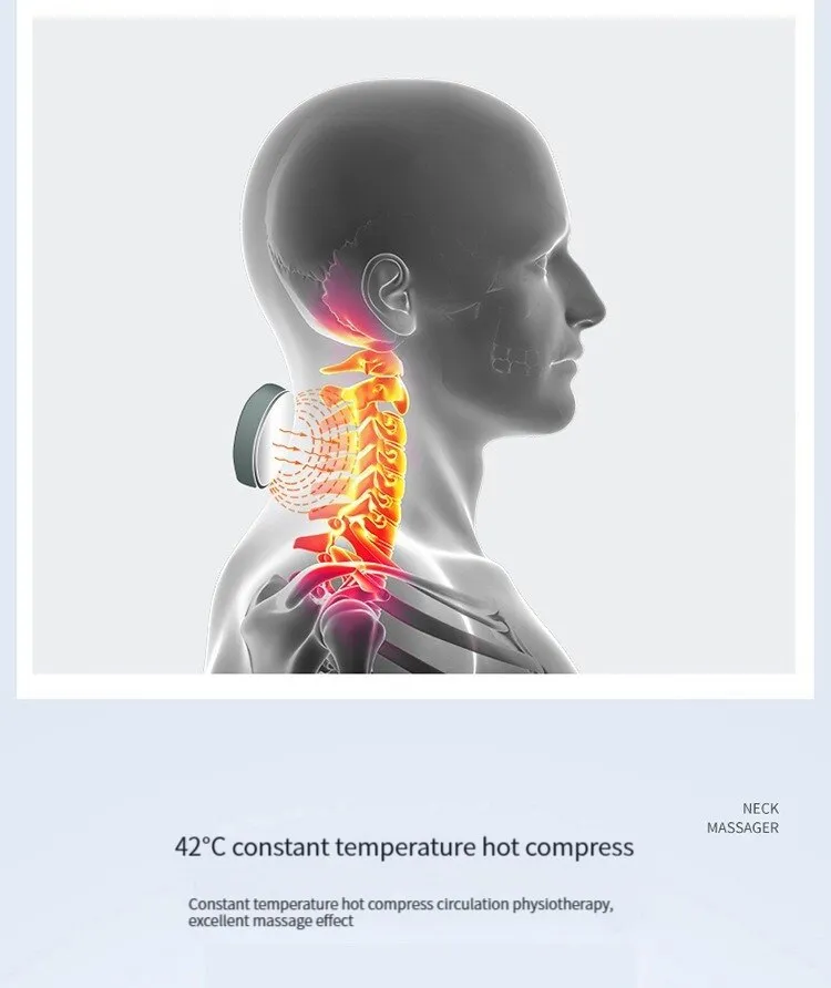 NeckEase Device – Draagbare Nekmassager voor Ontspanning