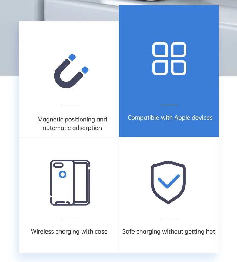 PowerFlex 3-in-1 Laadstation - Magnetisch & Opvouwbaar Opladen