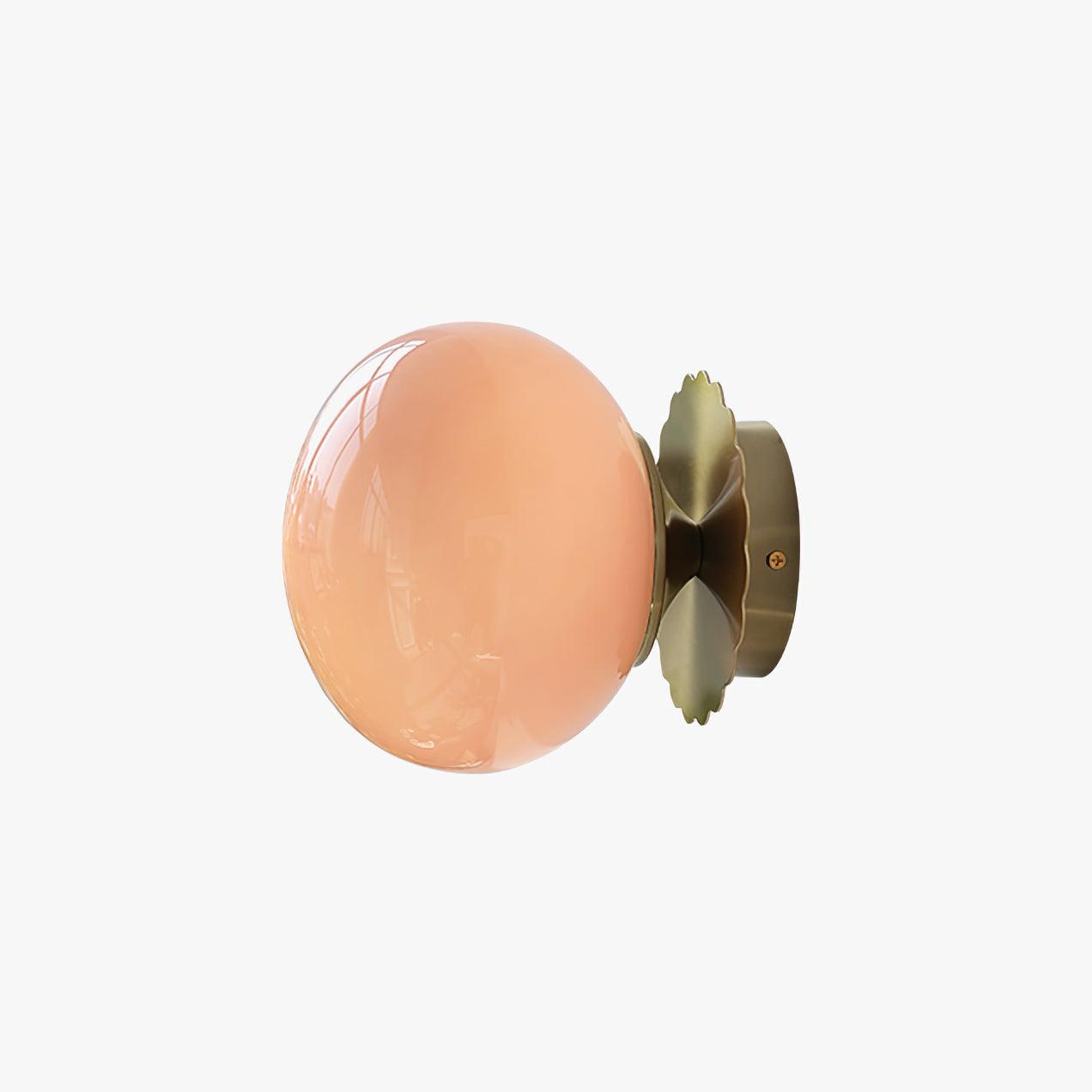 ChicGlow - Elegante Roze Glazen Lamp voor Stijlvolle Interieurs