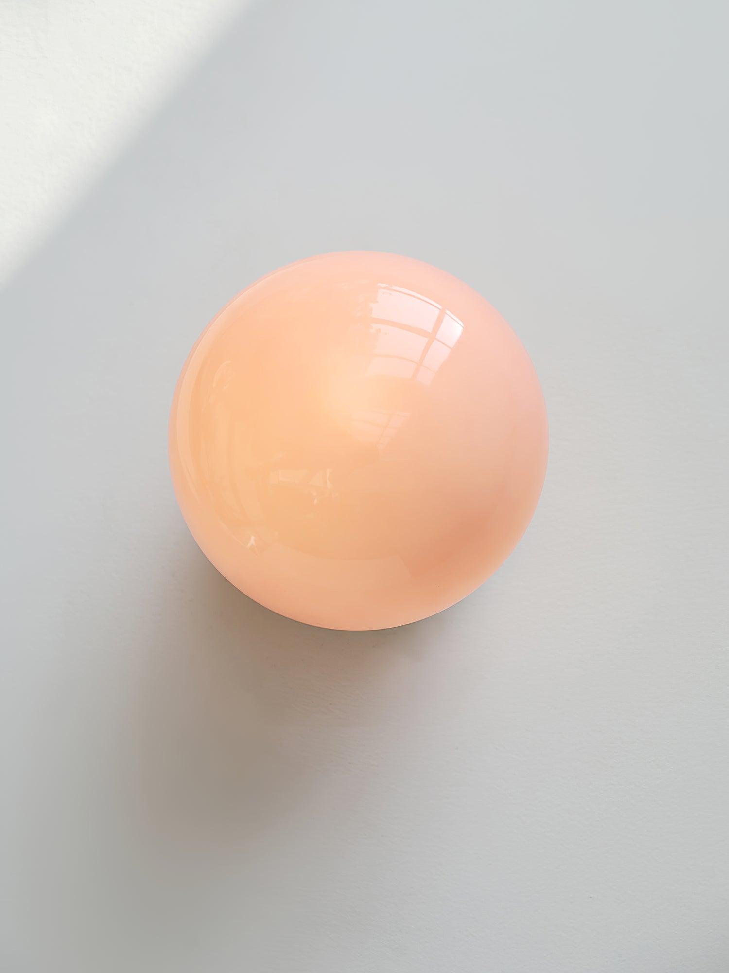 ChicGlow - Elegante Roze Glazen Lamp voor Stijlvolle Interieurs