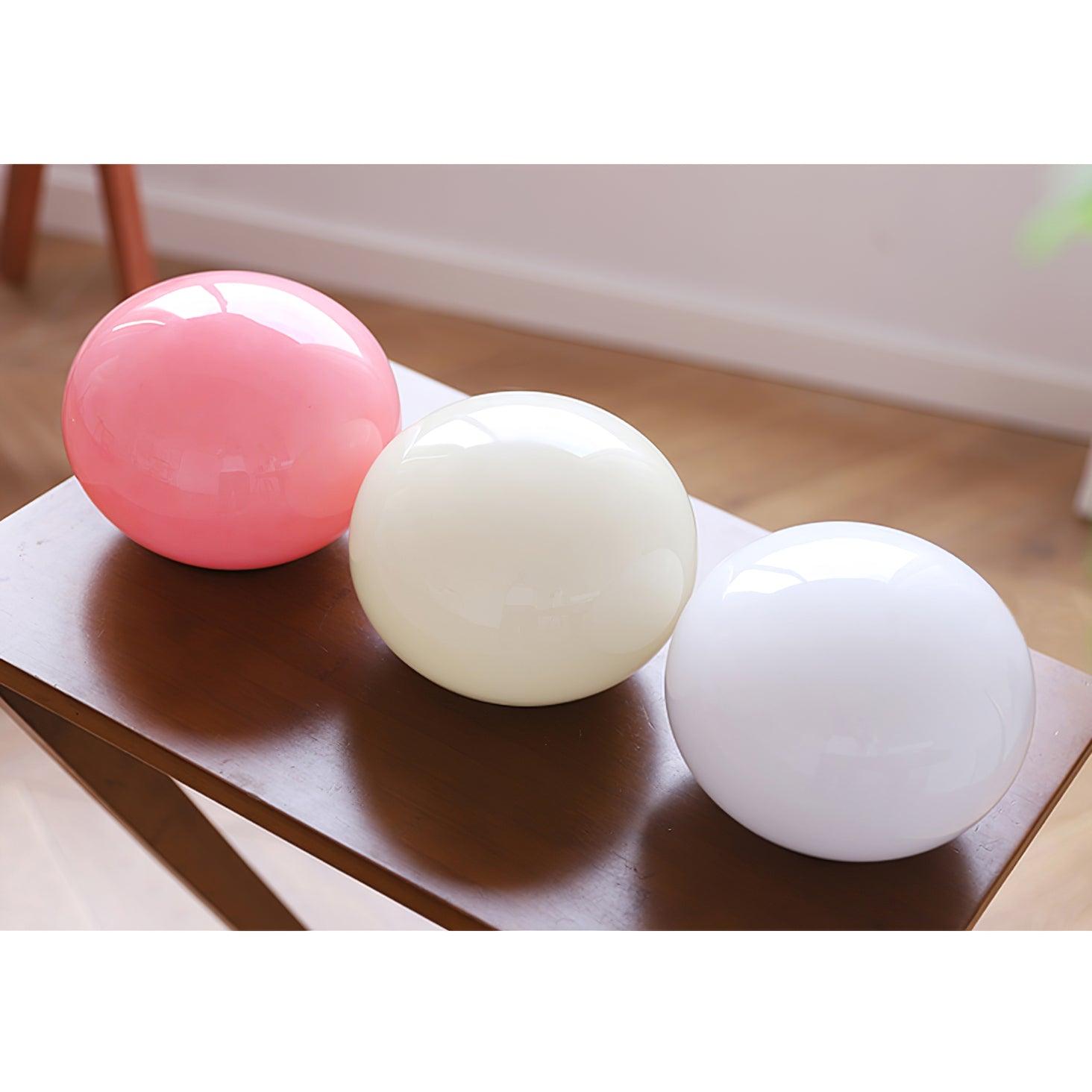 ChicGlow - Elegante Roze Glazen Lamp voor Stijlvolle Interieurs