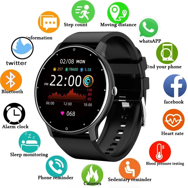 ActiveTrack - Stijlvolle Smartwatch voor Prestaties