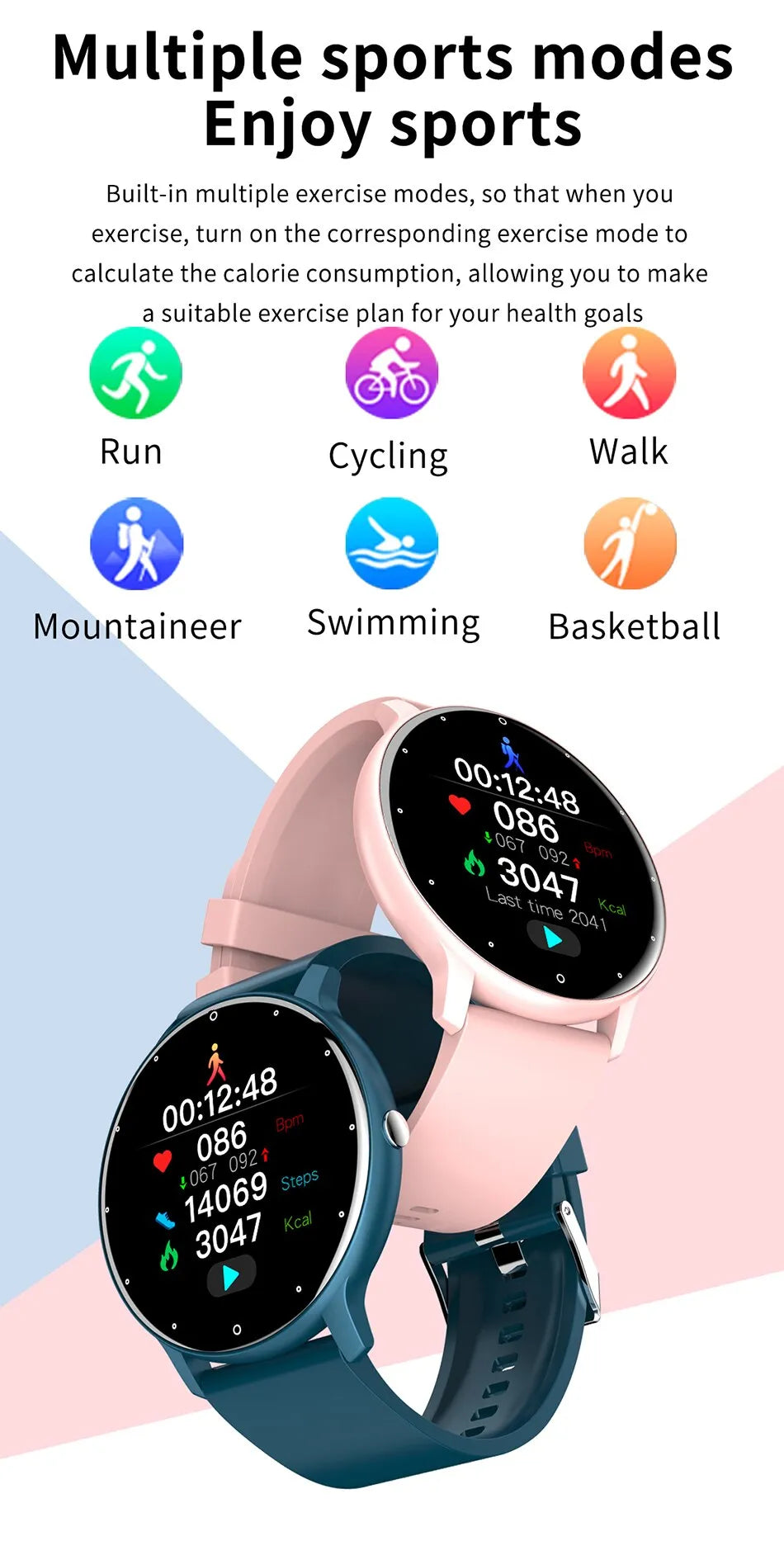 ActiveTrack - Stijlvolle Smartwatch voor Prestaties
