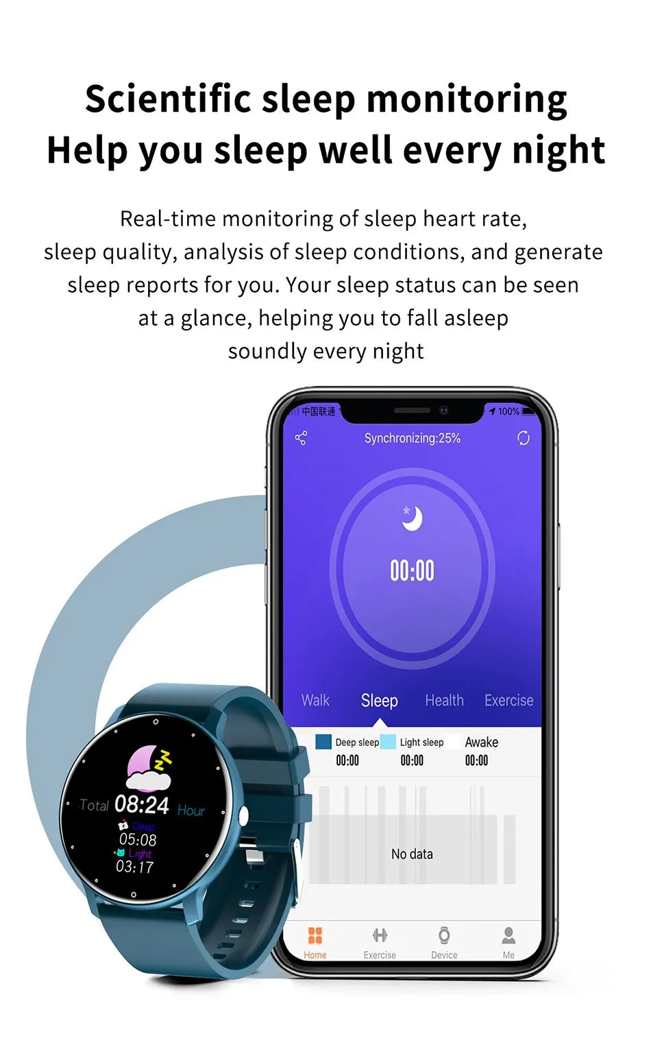 ActiveTrack - Stijlvolle Smartwatch voor Prestaties