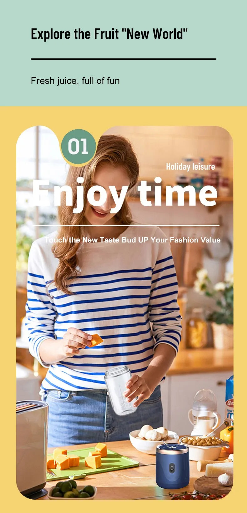 BlendMaster Portable – Elektrische Sapcentrifuge voor Thuisgebruik