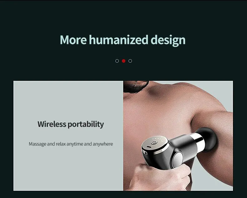 PulseTherapy – Draagbaar Massage Pistool voor Spieren