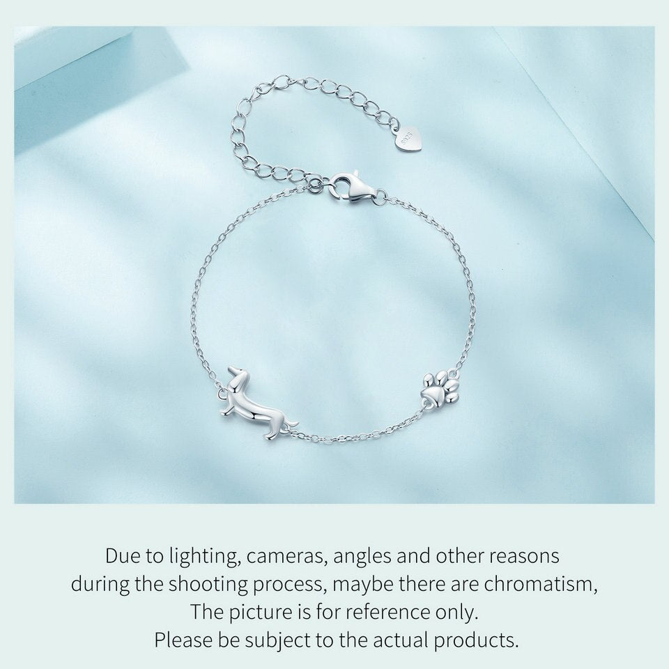 Charmantes Armband mit süßem Dackel-Anhänger