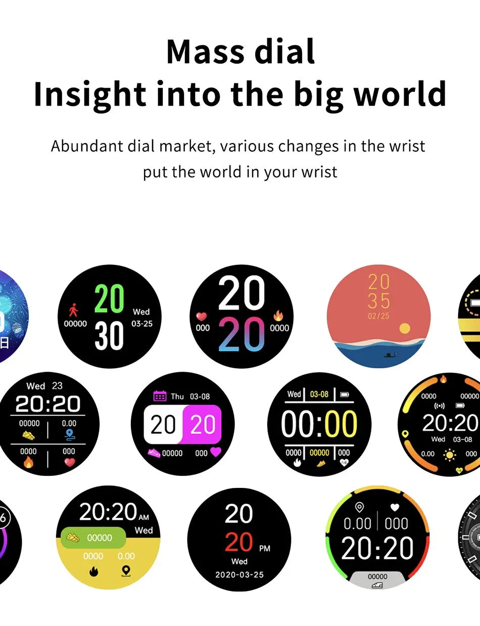 ActiveTrack - Stijlvolle Smartwatch voor Prestaties