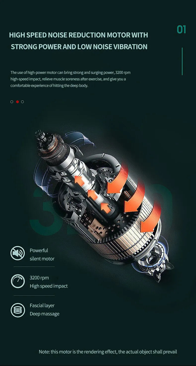 VardiPulse - Draagbare Vibrerende Massage Gun