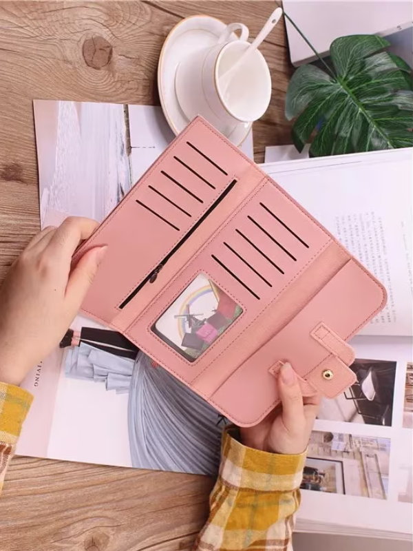 SlimWallet - Minimalistische Leren Portemonnee voor Hem