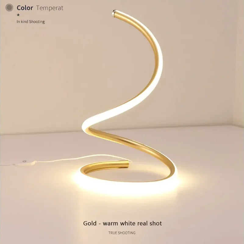 Minimalistische LED Tafellamp met Verstelbare Kap - Stijlvolle Verlichting voor Thuis