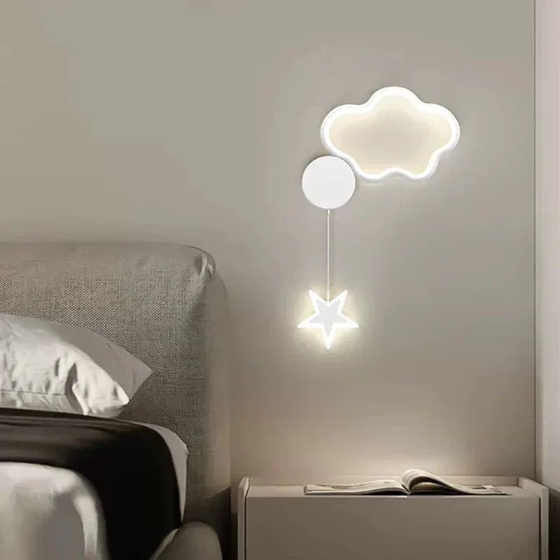 LumiDroom - Magische Wandlamp met Sterren en Maan