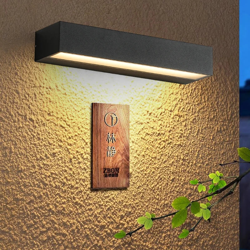 Wallbright Muurlamp - Moderne LED Wandlamp voor Buiten