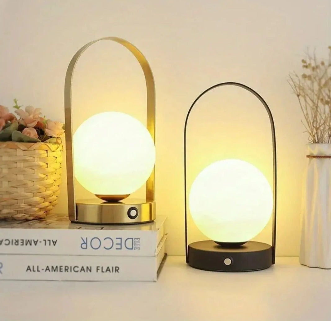 Stijlvolle Draagbare LED Tafellamp met Touch Control en Oplaadbare Batterij
