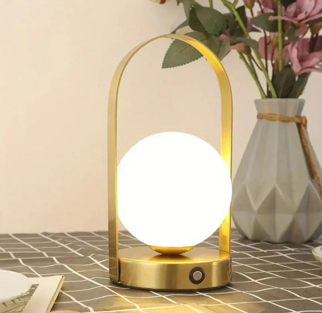 Stijlvolle Draagbare LED Tafellamp met Touch Control en Oplaadbare Batterij