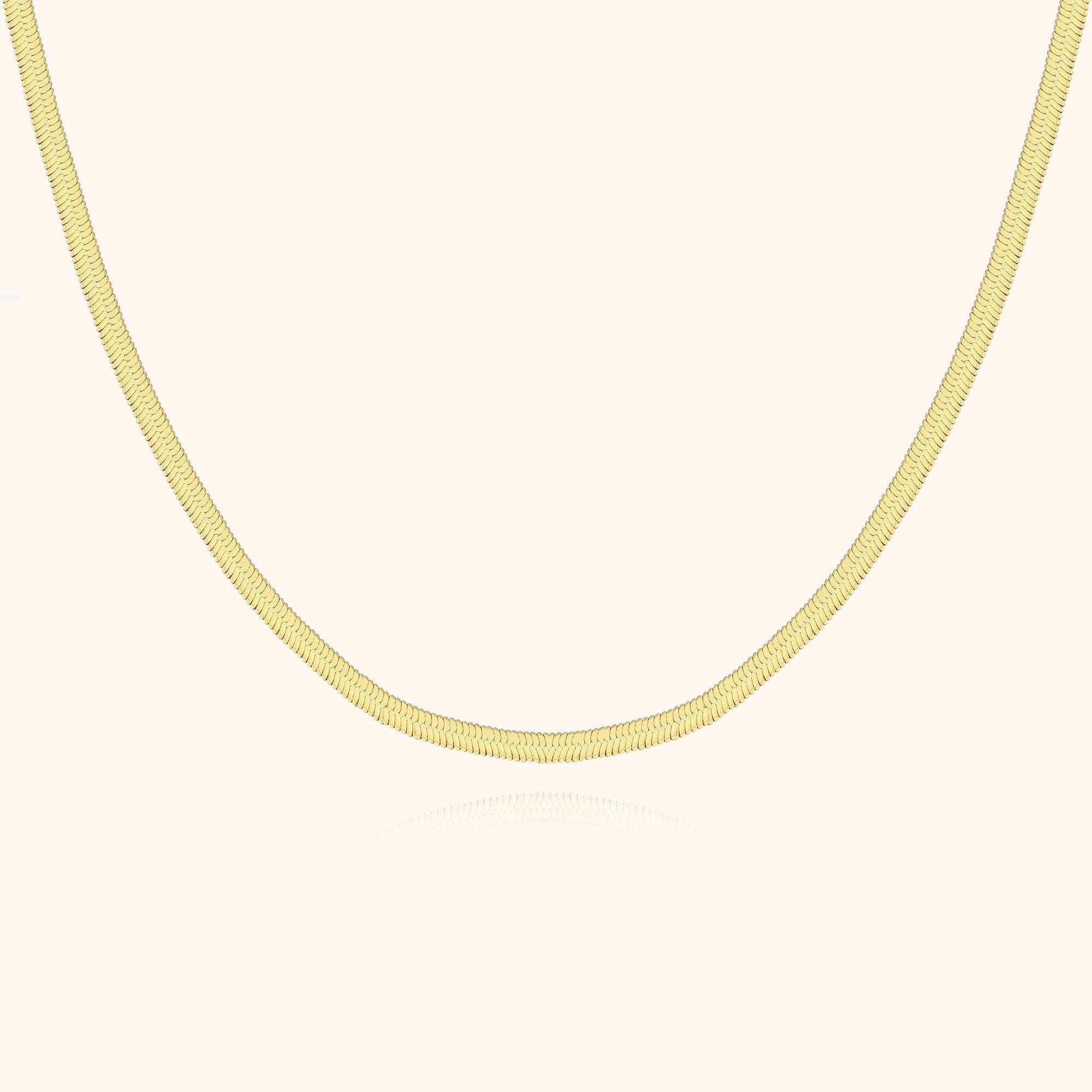 Elegante Platte Ketting - Helena