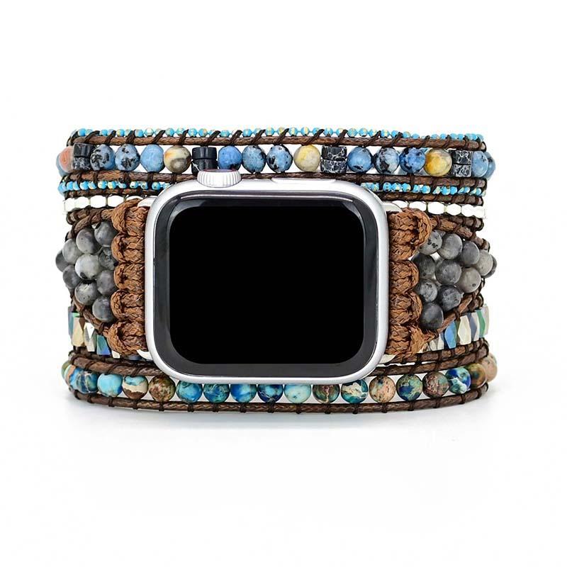 GemStone Band – Luxe Apple Watch Strap Azure