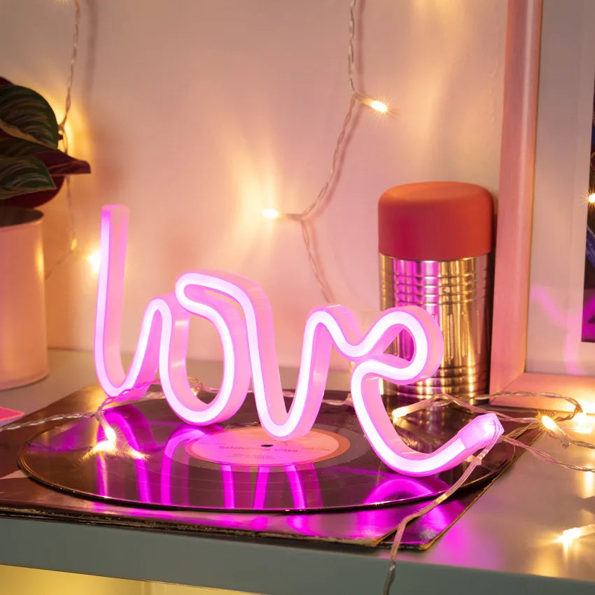 LoveGlow Neon Letters - Romantische Verlichting voor Jouw Interieur