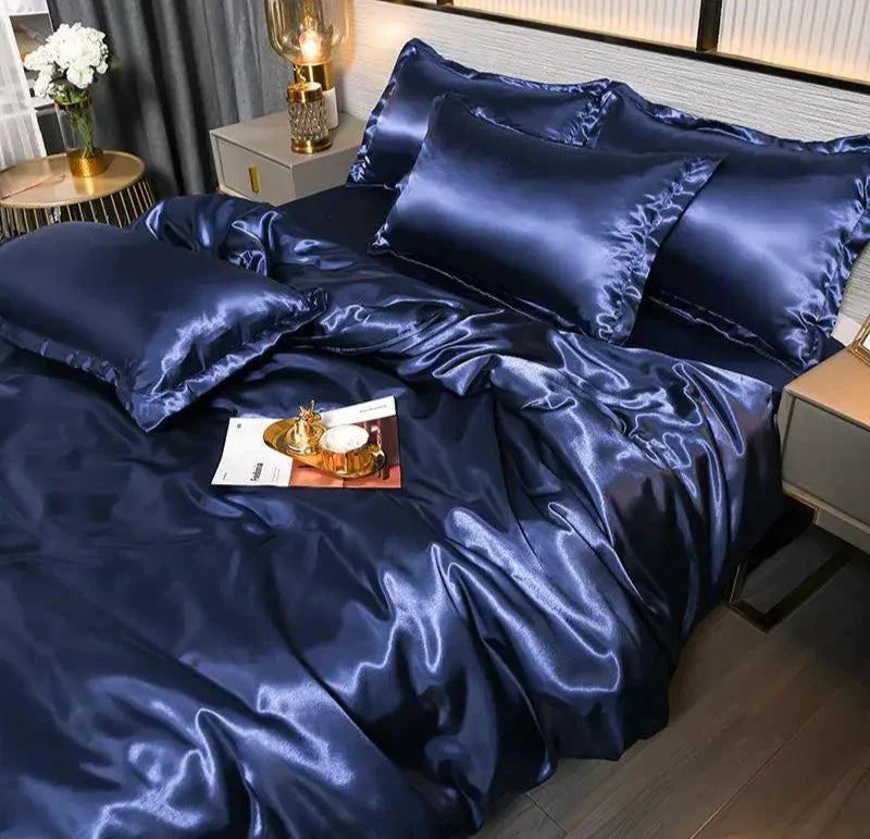 SatinLuxe Duvet Cover - Luxe Satijnen Dekbedovertrek voor Uw Slaapkamer