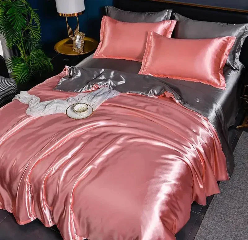 SatinLuxe Duvet Cover - Luxe Satijnen Dekbedovertrek voor Uw Slaapkamer