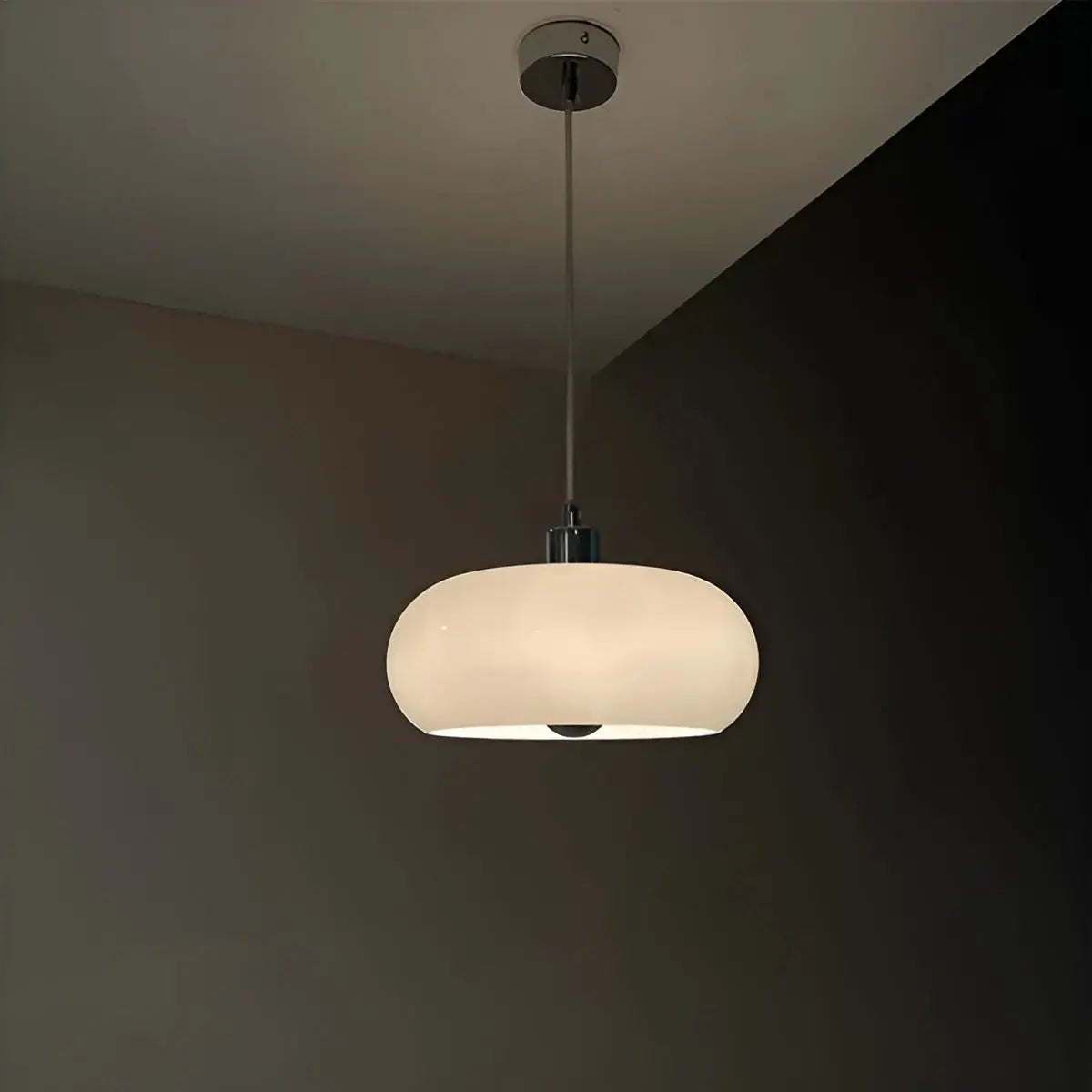 Luxe Retro-Glas Pendant - Elegante LED Hanglamp