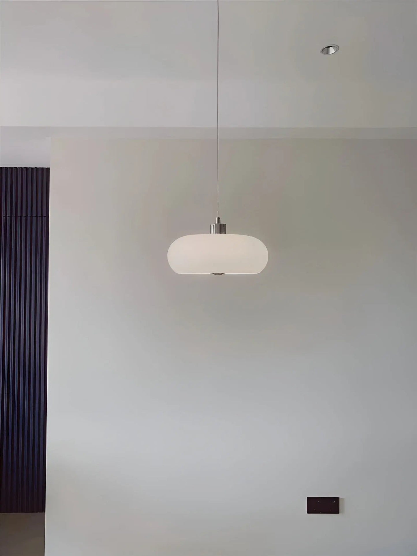 Luxe Retro-Glas Pendant - Elegante LED Hanglamp