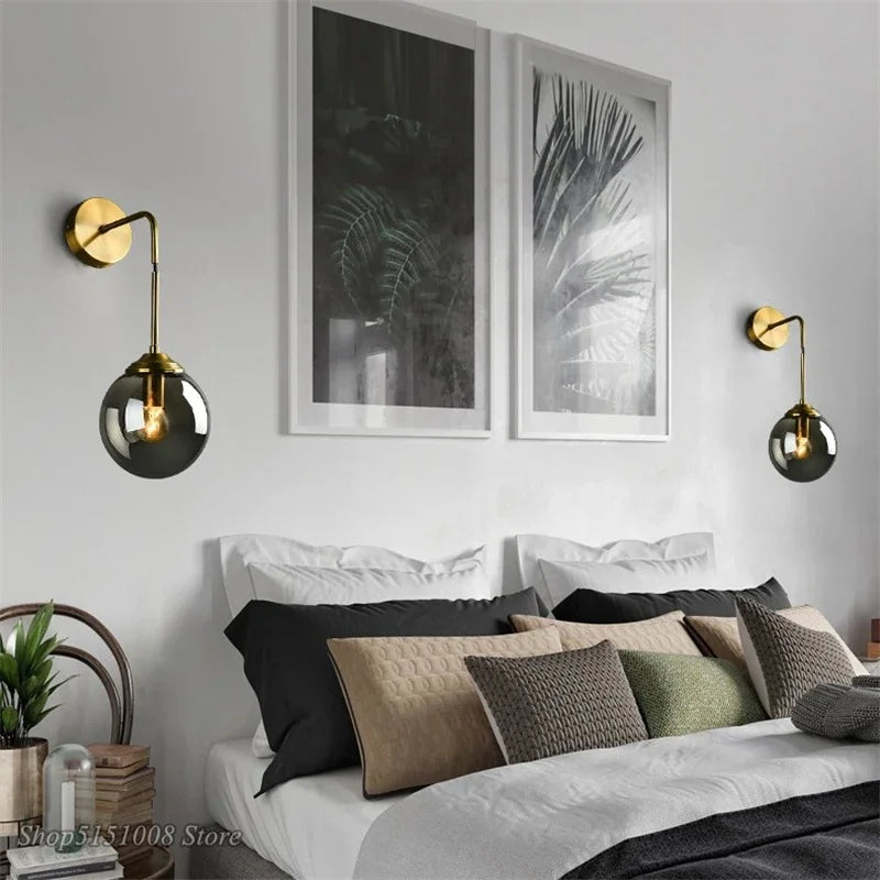 Moderne Nordic Wandlamp - Elegante Glasverlichting voor Thuis