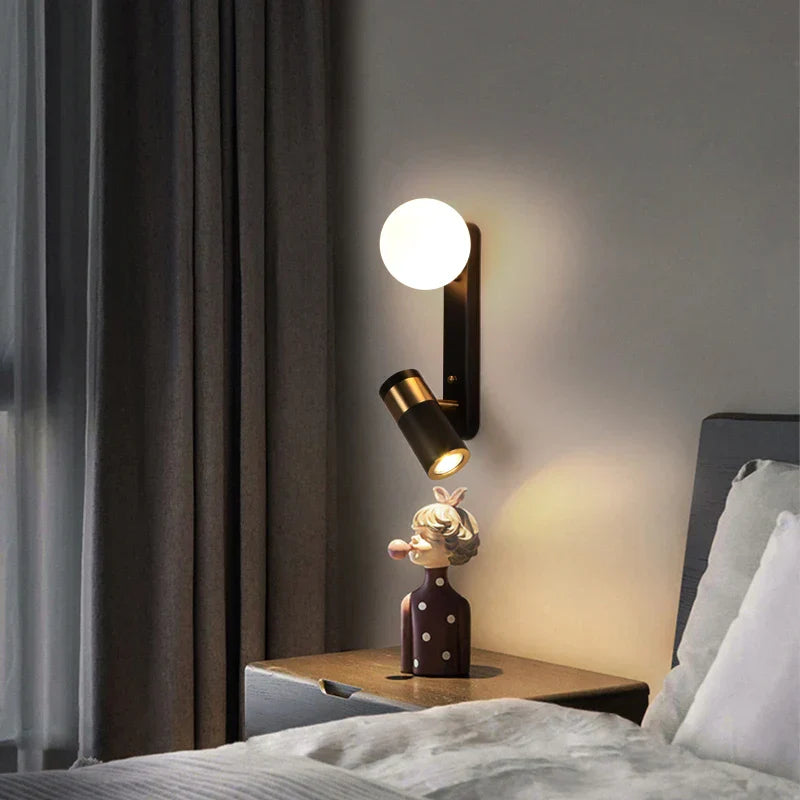 NordiLume – Scandinavische Wandlamp met LED Verlichting