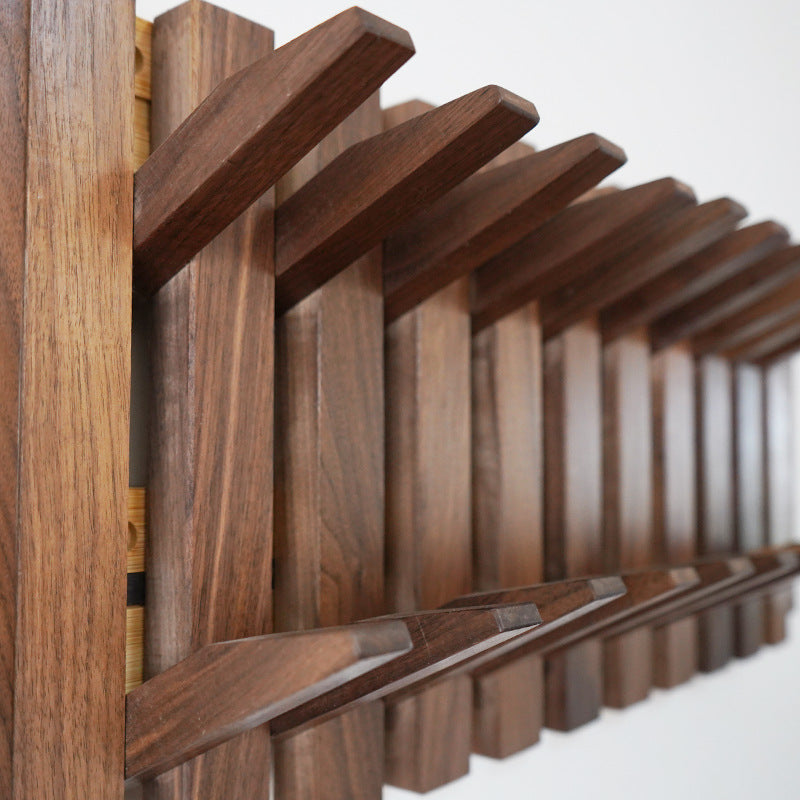 HarmonyHook - Stijlvol Verstelbaar Houten Wandrek